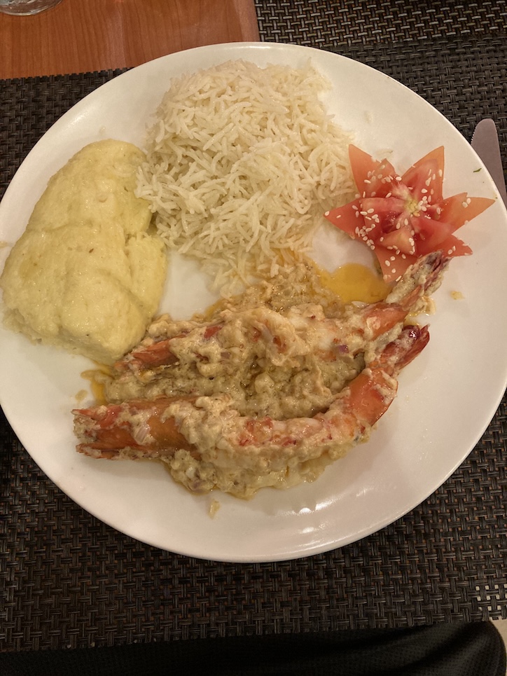 Prawns Curry Rice